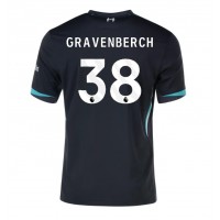 Dres Liverpool Ryan Gravenberch #38 Preč 2024-25 Krátky Rukáv